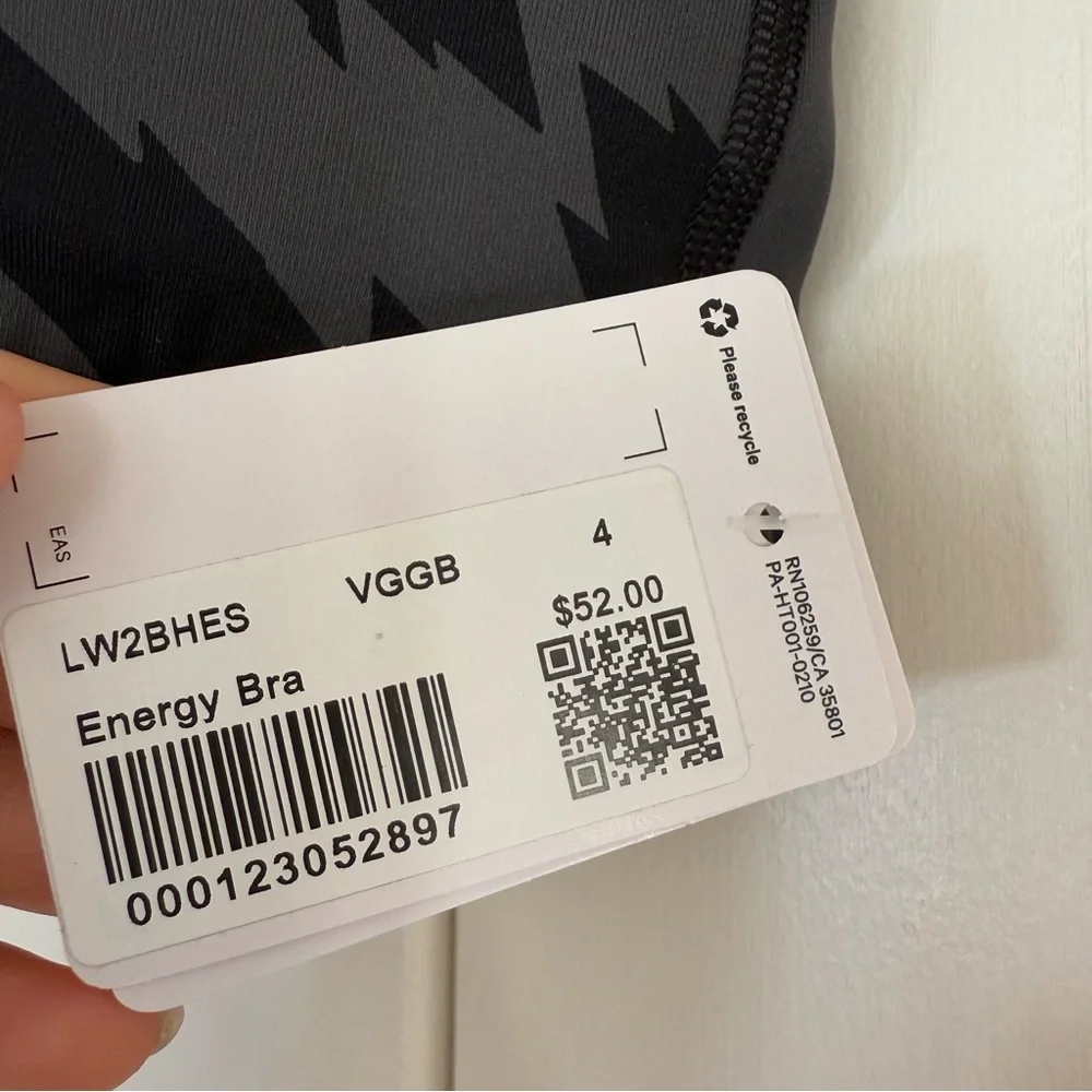 Lululemon Energy Bra‎ NWT